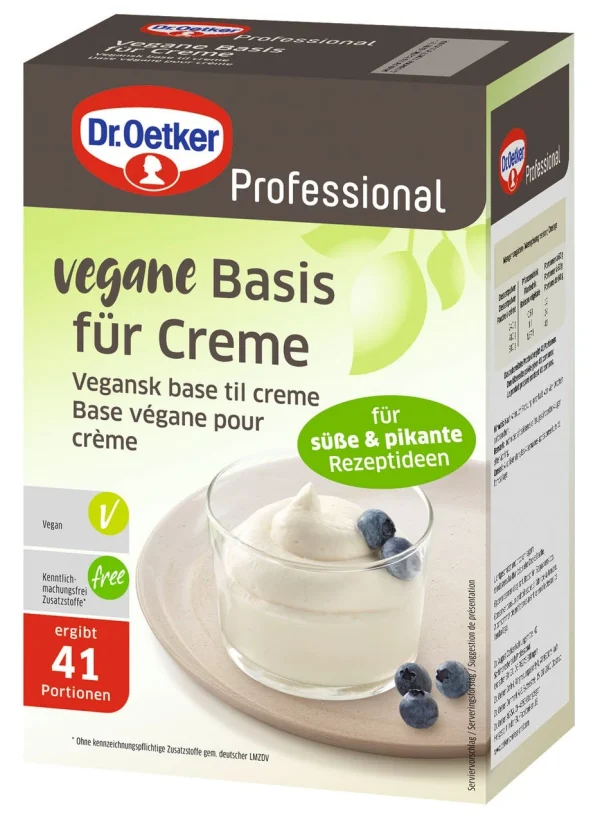 Dr. Oetker Vegane Basis Für Creme (800 G) 1