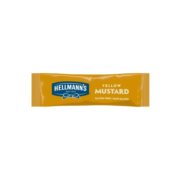 Hellmann’s Yellow Mustard 198 Portionen X 10 Ml (1,98 L) 7