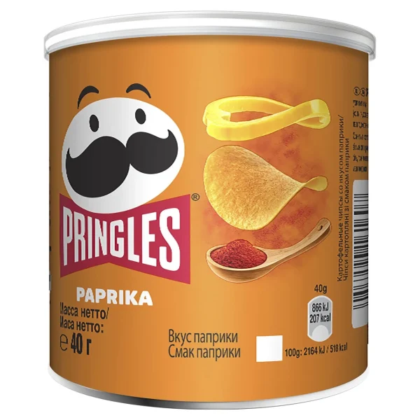 Pringles Sweet Paprika 12 X 40 G (480 G) 7