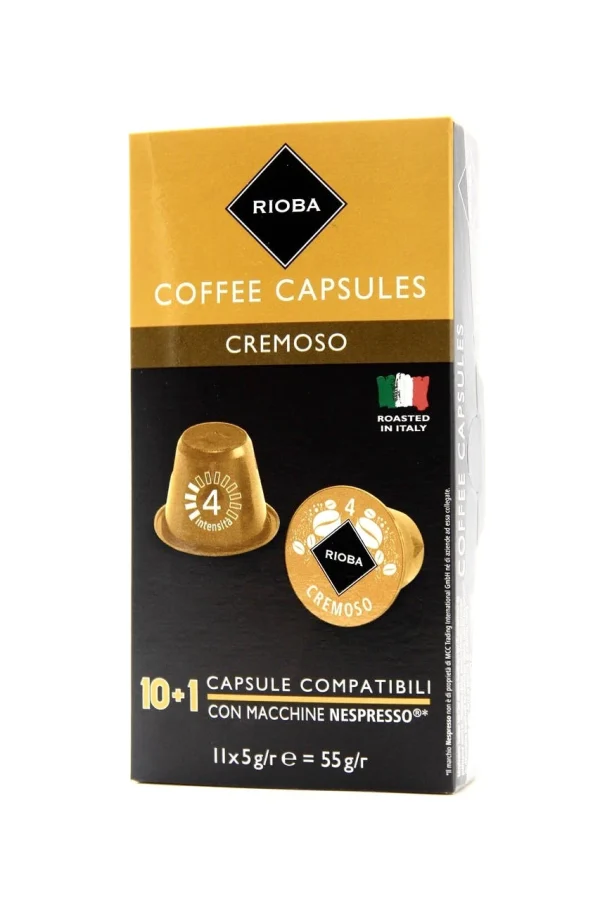 Rioba Kaffeekapseln Dacaffeinato 11 Kapseln (55 G) 4