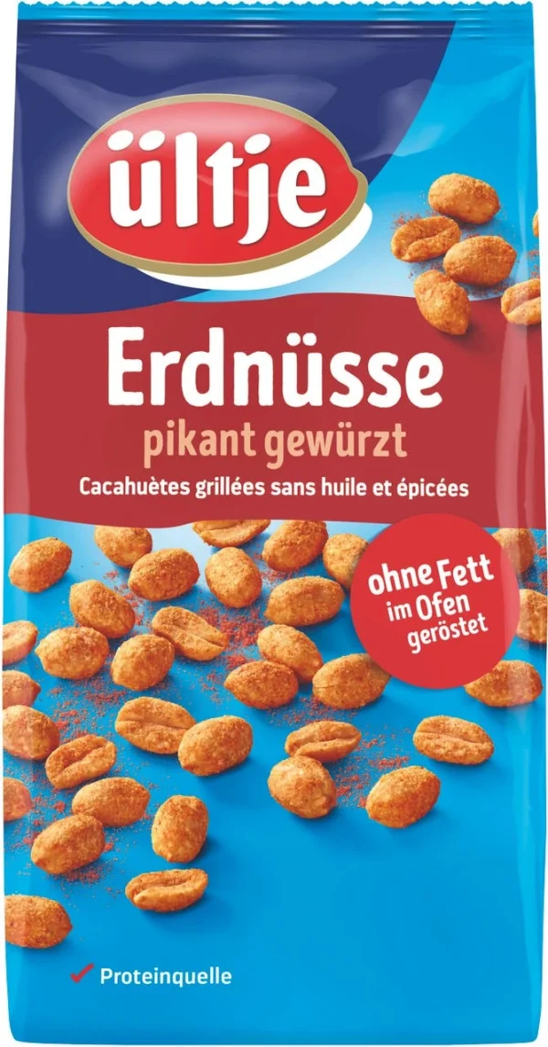 Ultje Ültje Erdnüsse Pikant Ohne Fett (900 G) 1