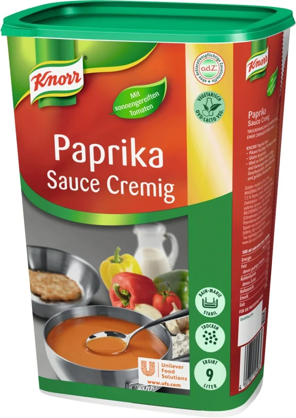 Knorr Paprika Sauce Cremig (1 Kg) 1