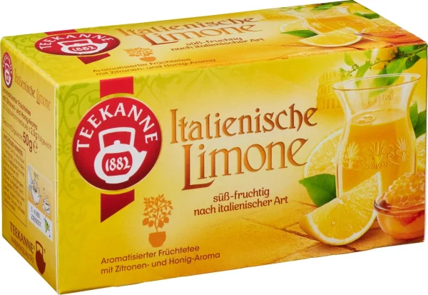 Teekanne Frio Italienische Sauerkirsche Früchtetee Kalt&heiß 20 Beutel – 12 X 45 G Tray 3