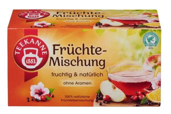 Teekanne Früchtetee Früchte-Genuss Food Service 100 Teebeutel (200g) 4