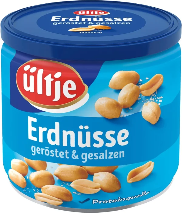 Ultje Ültje Erdnüsse Geröstet & Ungesalzen 16 X 180 G (2,88) 3