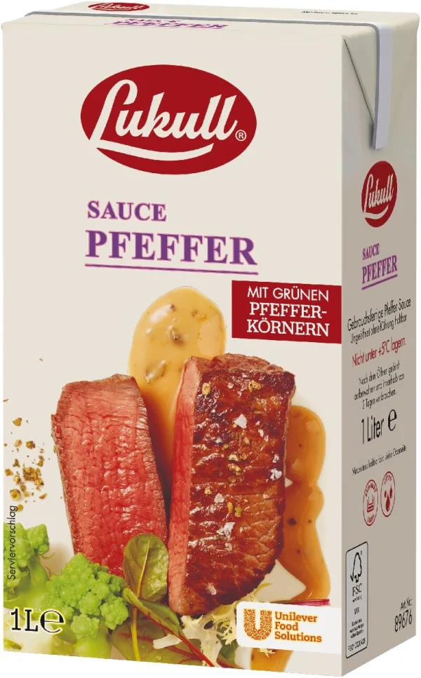 Lukull Pfeffer Sauce (1 L) 1