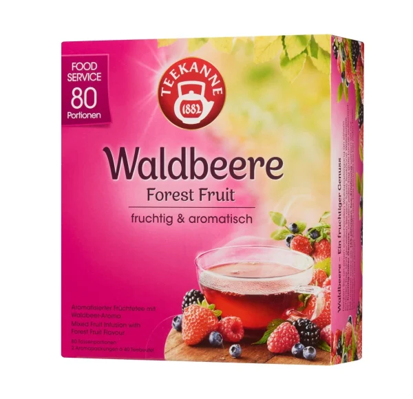 Teekanne Früchtetee Früchte-Genuss Food Service 100 Teebeutel (200g) 5