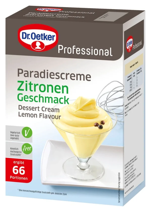 Dr. Oetker Professional Cremepulver Bayerische Creme (1 Kg) 3