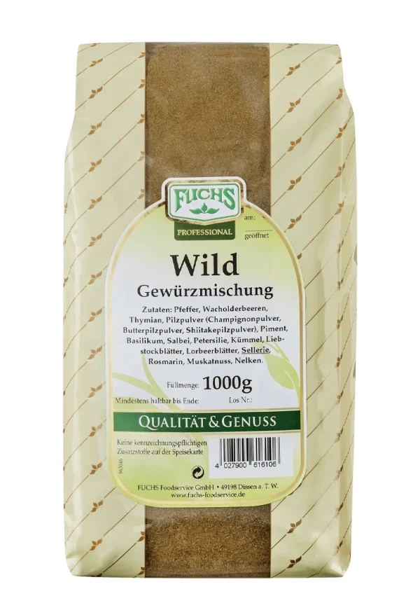 Fuchs-professional Fuchs Pizza Gewürzmischung (500g) 3