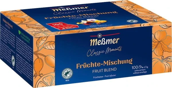 Teekanne Früchtetee Früchte-Genuss Food Service 100 Teebeutel (200g) 8