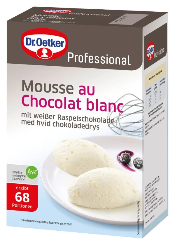 Dr. Oetker Professional Cremepulver Bayerische Creme (1 Kg) 6