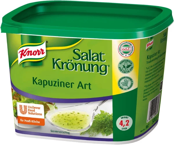 Knorr Salatdressing Salat Krönung Balsamico Kräuter (500 G) 6