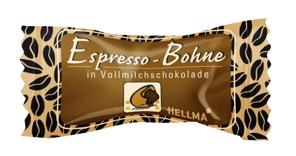 Hellma Pralinen Espresso-Bohnen In Zartbitterschokolade 380 Portionen X 1,1 G (418 G) 3