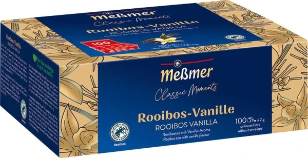 Meßmer Gastro Rooibos Vanille 100 Teebeutel (200 G) 1