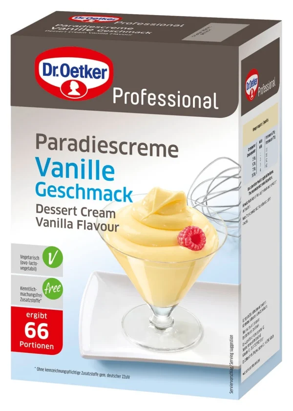 Dr. Oetker Professional Paradiescreme Zitrone (1 Kg) 4