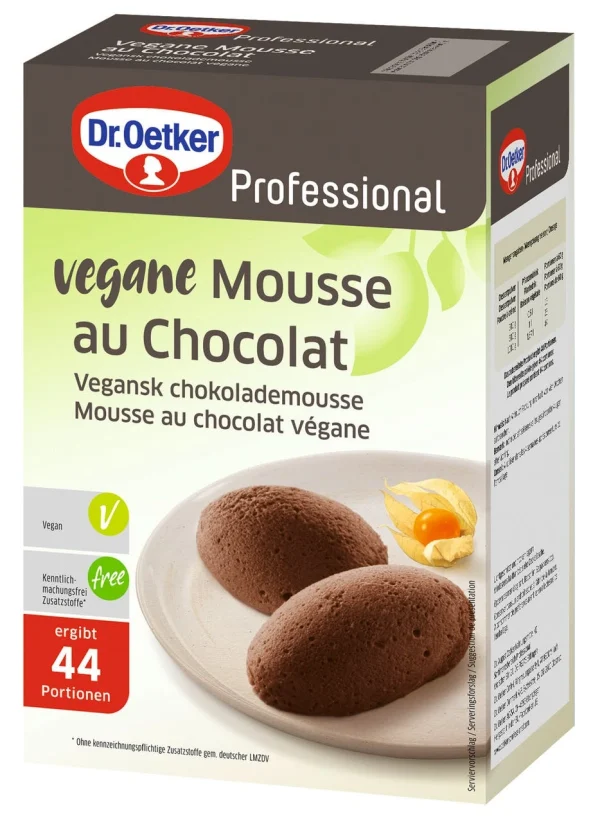 Dr. Oetker Vegane Mousse Himbeer Geschmack (900 G) 4