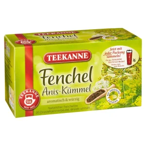 Teekanne Kräutertee Fenchel 20 Teebeutel (60 G) 11