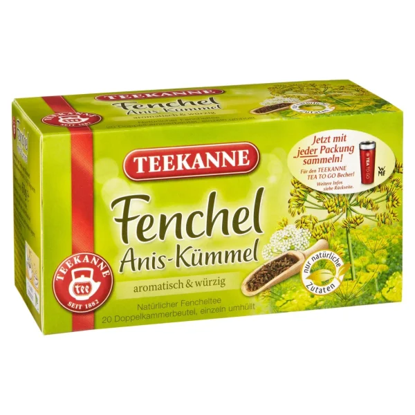 Teekanne Kräutertee Fenchel 20 Teebeutel (60 G) 3