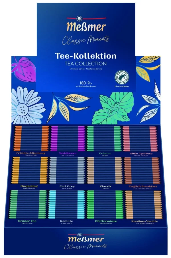 Meßmer Profiline Tee Collection Box 180 Teebeutel (371 G) 1