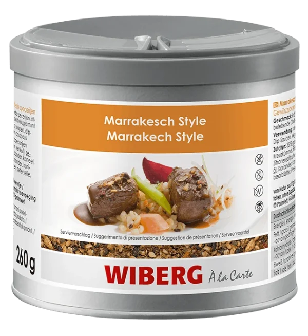 WIBERG Marrakesch Style Gewürzzubereitung Mit Gerösteten Gewürzen (470 Ml) 1