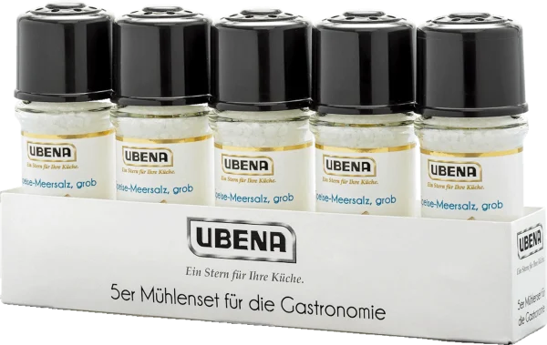 Ubena 5er Set Meersalz Grob (5x90g) 1