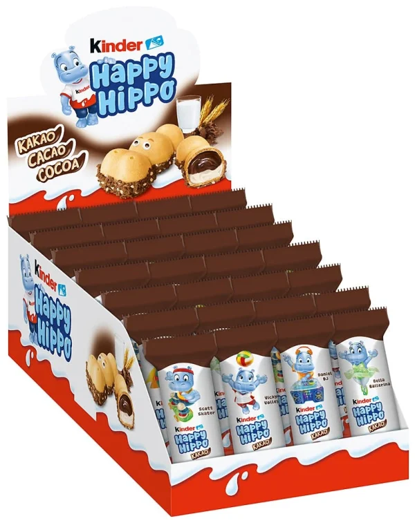 Kinder Happy Hippo Cacao 28 X 20,7 G (580 G) 1