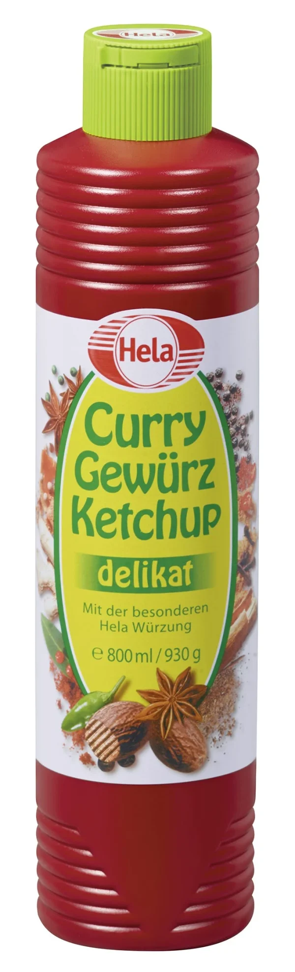 Hela Curry Gewürz Ketchup Delikat (10 Kg) 4