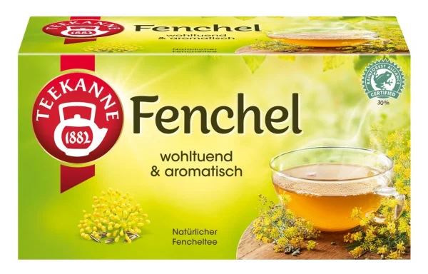 Teekanne Kräutertee Fenchel 20 Teebeutel (60 G) 1