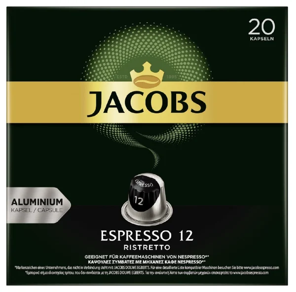 Jacobs Kaffeekapseln Lungo Classico 20 Kapseln (104 G) 5