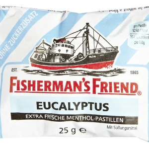 Null Fishermans Friend Menthol Pastillen Eucalyptus 24 Portionen X 25 G (0.6 Kg) 19