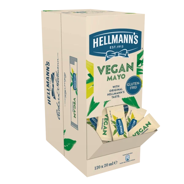 Hellmann’s Vegan Mayo 120 Portionen X 20ml (2,4 L) 1