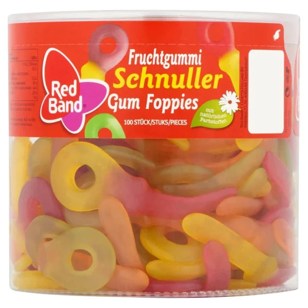 Red Band Fruchtgummi Wilde Erdbeeren 100 Portionen (1 Kg) 4